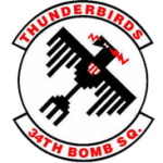 Group logo of U.S. Air Force 34th Bomb Squadron